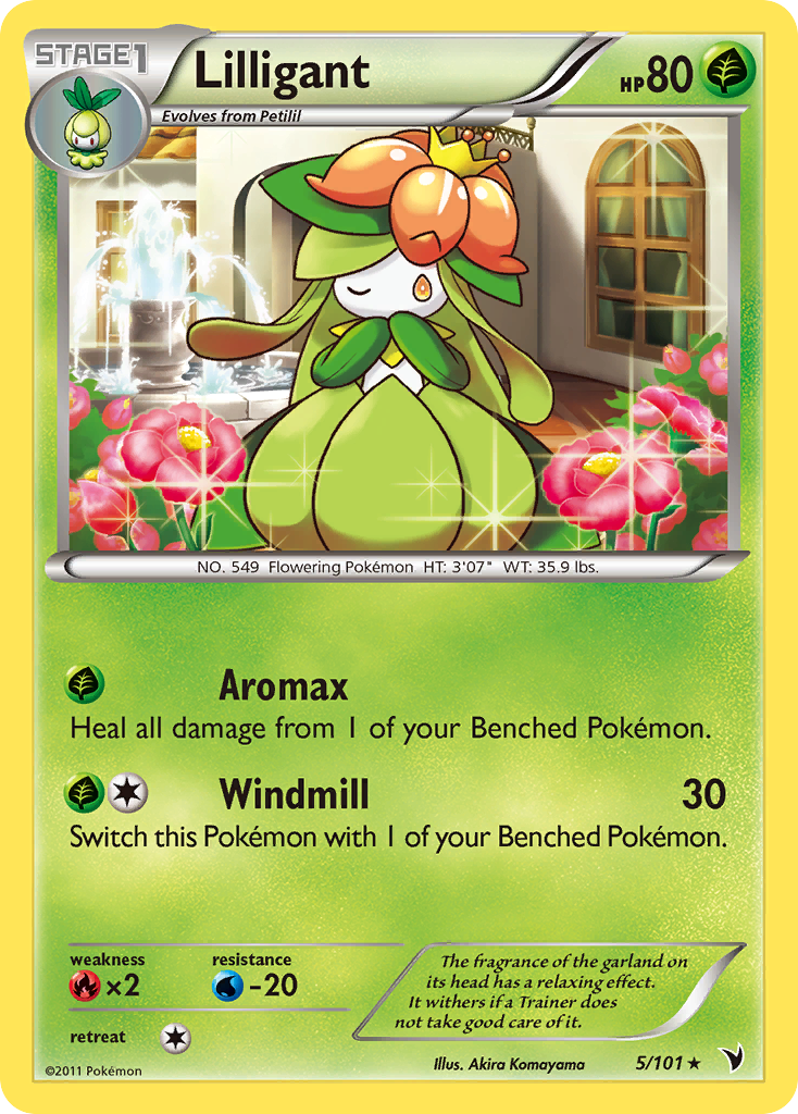 Lilligant (5/101) [Black & White: Noble Victories] | Game Master's Emporium (The New GME)