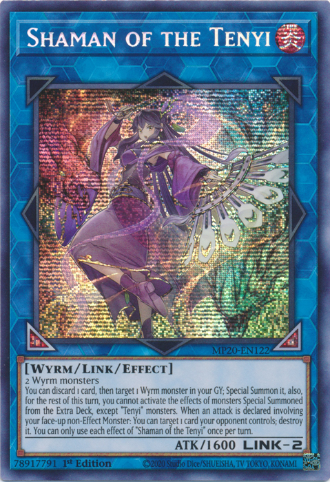 Shaman of the Tenyi [MP20-EN122] Prismatic Secret Rare | Game Master's Emporium (The New GME)