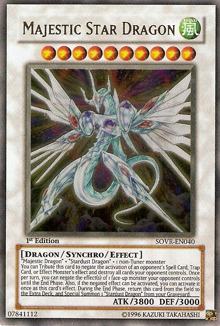 Majestic Star Dragon [SOVR-EN040] Ultra Rare | Game Master's Emporium (The New GME)