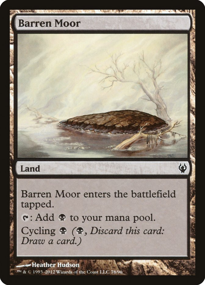 Barren Moor [Duel Decks: Izzet vs. Golgari] | Game Master's Emporium (The New GME)