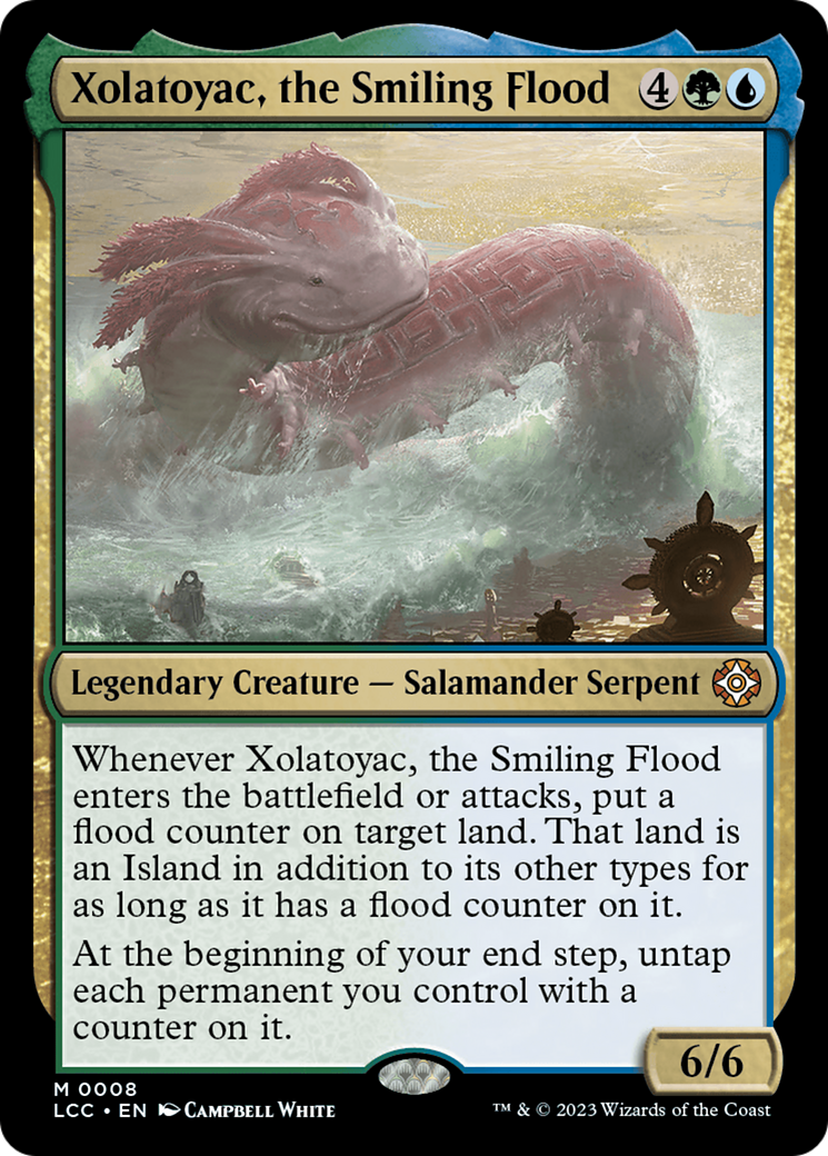 Xolatoyac, the Smiling Flood [The Lost Caverns of Ixalan Commander] | Game Master's Emporium (The New GME)