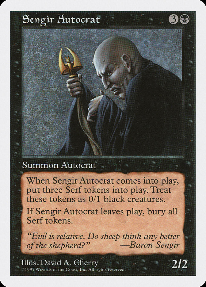 Sengir Autocrat [Fifth Edition] | Game Master's Emporium (The New GME)