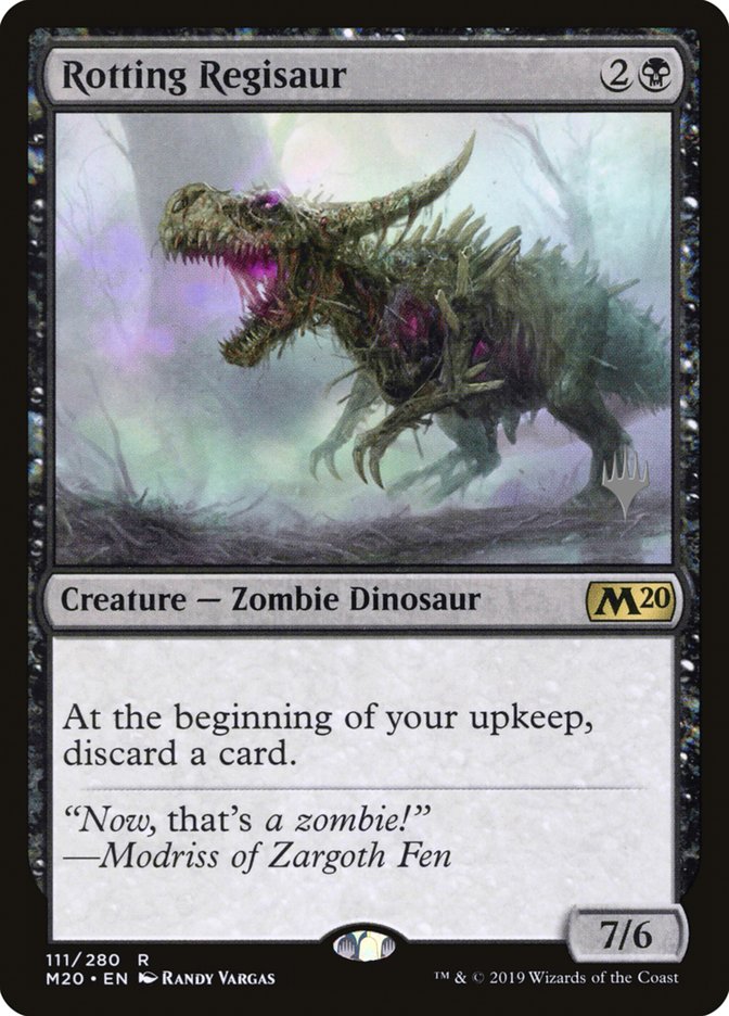 Rotting Regisaur (Promo Pack) [Core Set 2020 Promos] | Game Master's Emporium (The New GME)