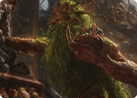 Treebeard, Gracious Host Art Card [The Lord of the Rings: Tales of Middle-earth Art Series] | Game Master's Emporium (The New GME)