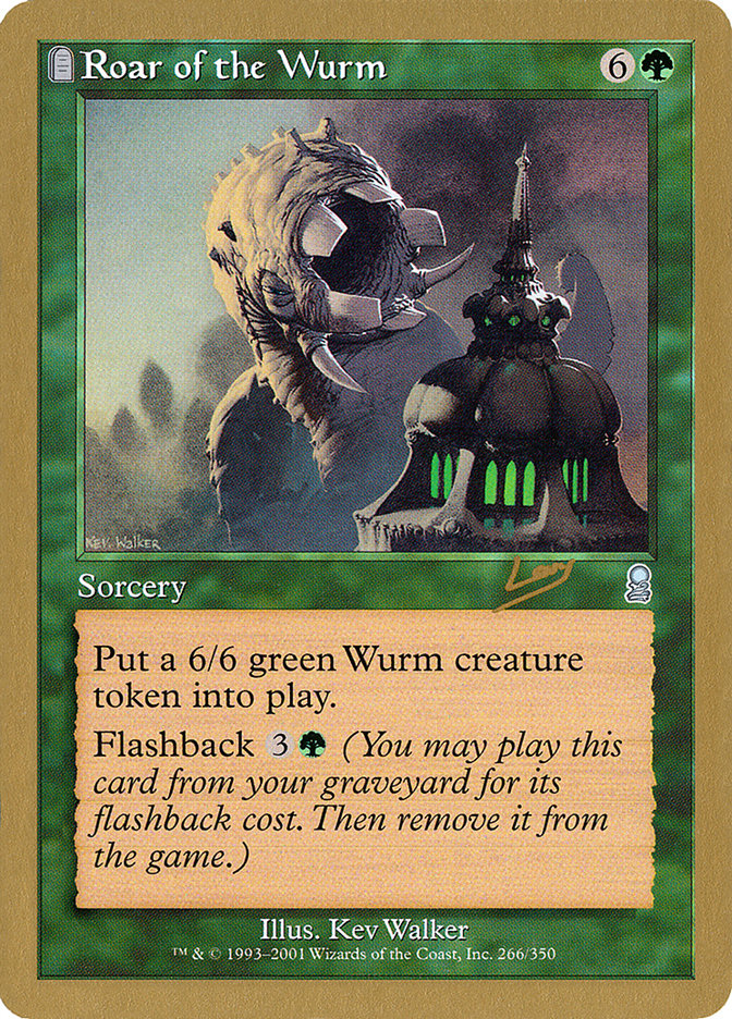 Roar of the Wurm (Raphael Levy) [World Championship Decks 2002] | Game Master's Emporium (The New GME)
