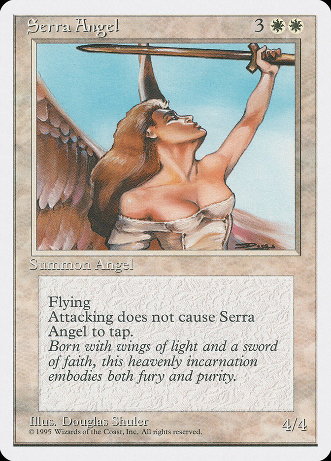 Serra Angel [Fourth Edition] | Game Master's Emporium (The New GME)