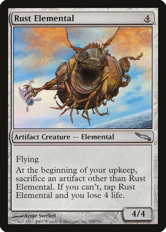 Rust Elemental [Mirrodin] | Game Master's Emporium (The New GME)