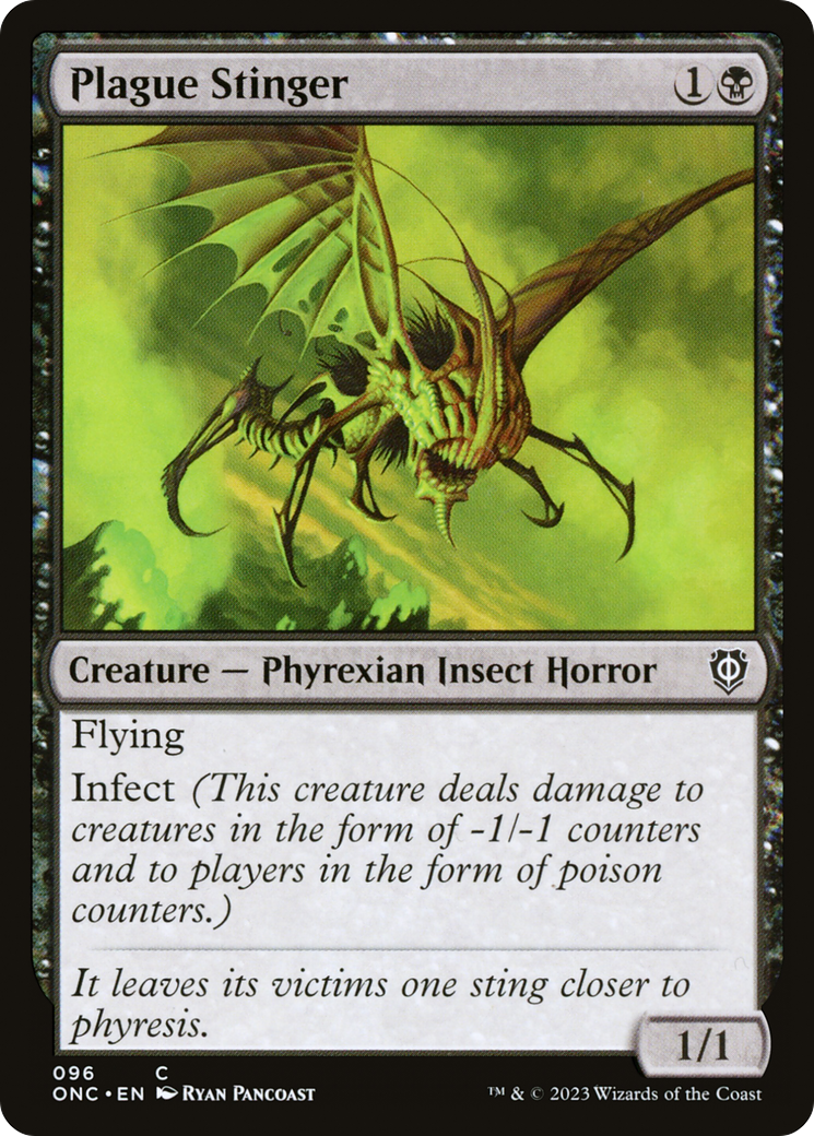 Plague Stinger [Phyrexia: All Will Be One Commander] | Game Master's Emporium (The New GME)