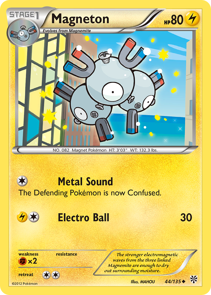 Magneton (44/135) [Black & White: Plasma Storm] | Game Master's Emporium (The New GME)