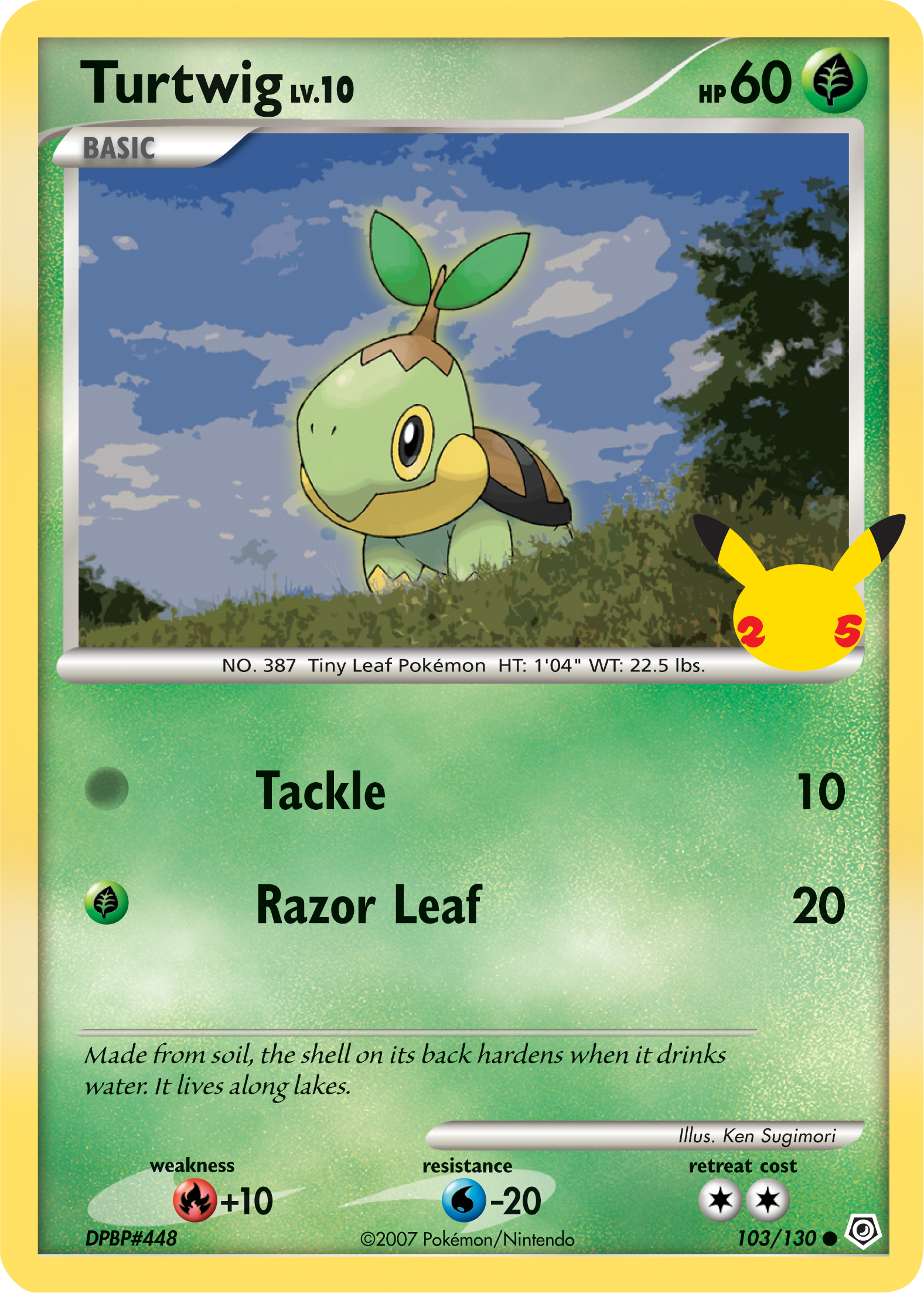 Turtwig (103/130) [First Partner Pack] | Game Master's Emporium (The New GME)