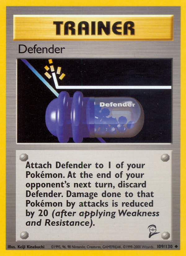 Defender (109/130) [Base Set 2] | Game Master's Emporium (The New GME)