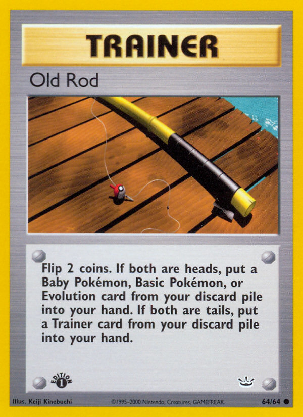 Old Rod (64/64) [Neo Revelation 1st Edition] | Game Master's Emporium (The New GME)