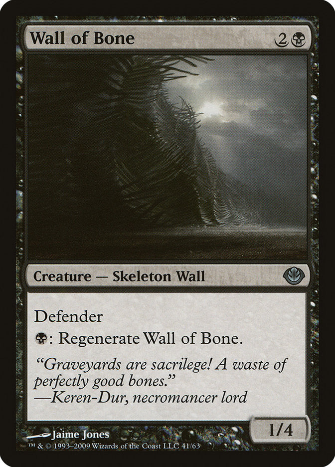 Wall of Bone [Duel Decks: Garruk vs. Liliana] | Game Master's Emporium (The New GME)