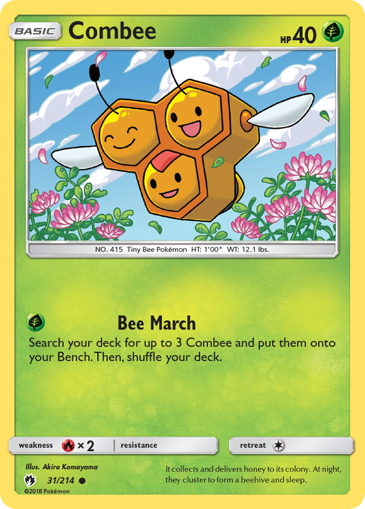 Combee (31/214) [Sun & Moon: Lost Thunder] | Game Master's Emporium (The New GME)