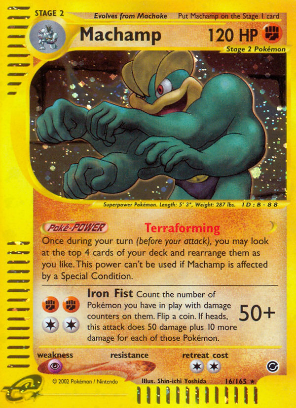 Machamp (16/165) [Expedition: Base Set] | Game Master's Emporium (The New GME)