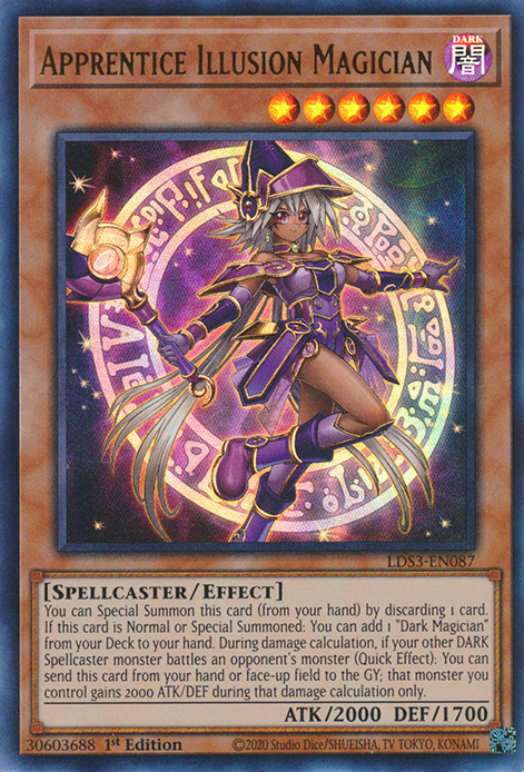 Apprentice Illusion Magician [LDS3-EN087] Ultra Rare | Game Master's Emporium (The New GME)