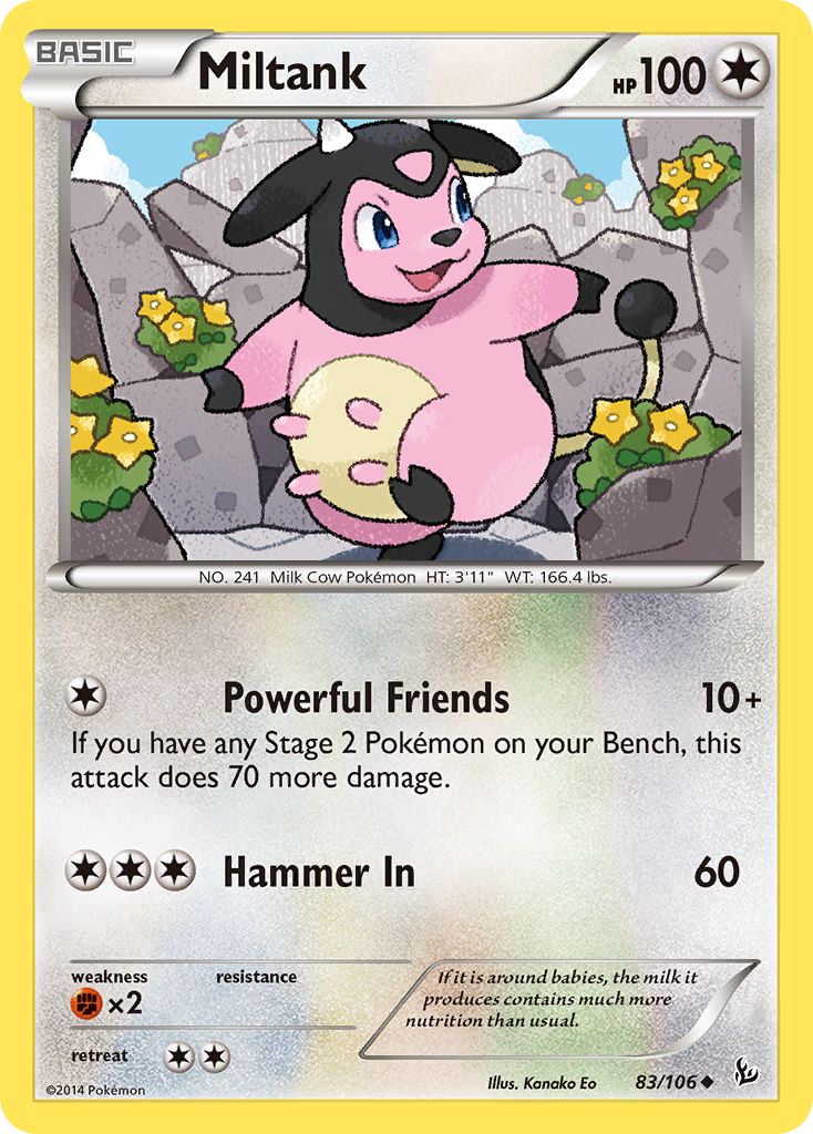 Miltank (83/106) [XY: Flashfire] | Game Master's Emporium (The New GME)