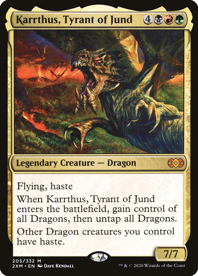 Karrthus, Tyrant of Jund [Double Masters] | Game Master's Emporium (The New GME)