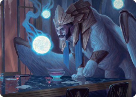 Tivit, Seller of Secrets Art Card [Streets of New Capenna Art Series] | Game Master's Emporium (The New GME)