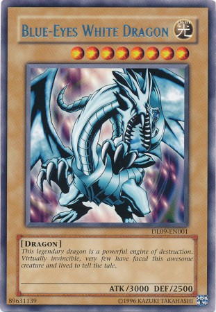 Blue-Eyes White Dragon (Silver) [DL09-EN001] Rare | Game Master's Emporium (The New GME)