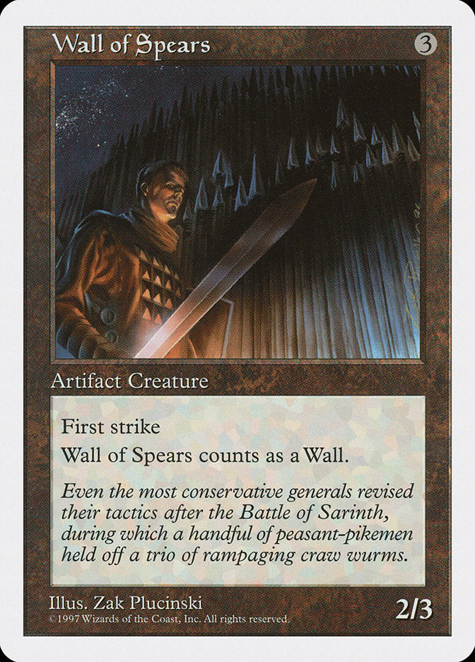 Wall of Spears [Fifth Edition] | Game Master's Emporium (The New GME)