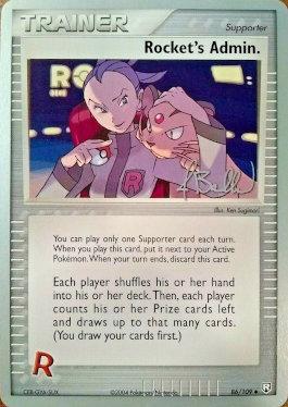 Rocket's Admin. (86/109) (Eeveelutions - Jimmy Ballard) [World Championships 2006] | Game Master's Emporium (The New GME)