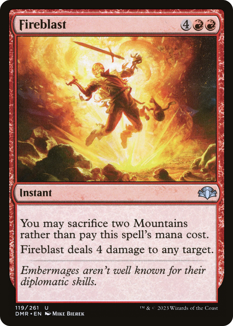 Fireblast [Dominaria Remastered] | Game Master's Emporium (The New GME)