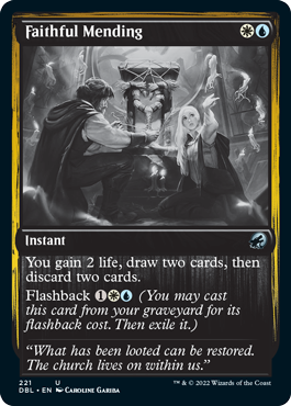 Faithful Mending [Innistrad: Double Feature] | Game Master's Emporium (The New GME)