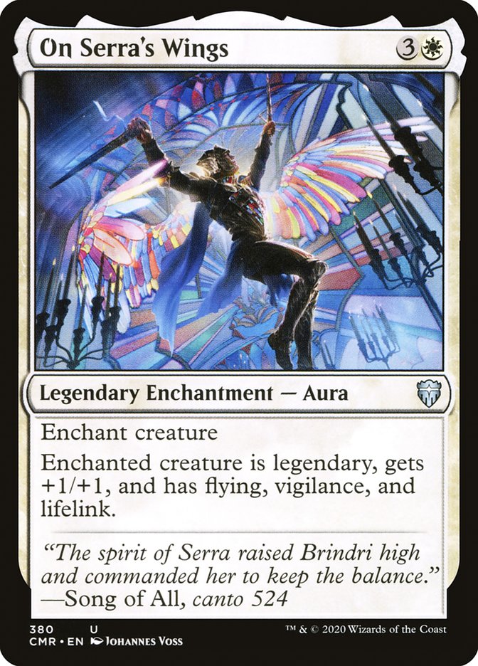 On Serra's Wings [Commander Legends] | Game Master's Emporium (The New GME)