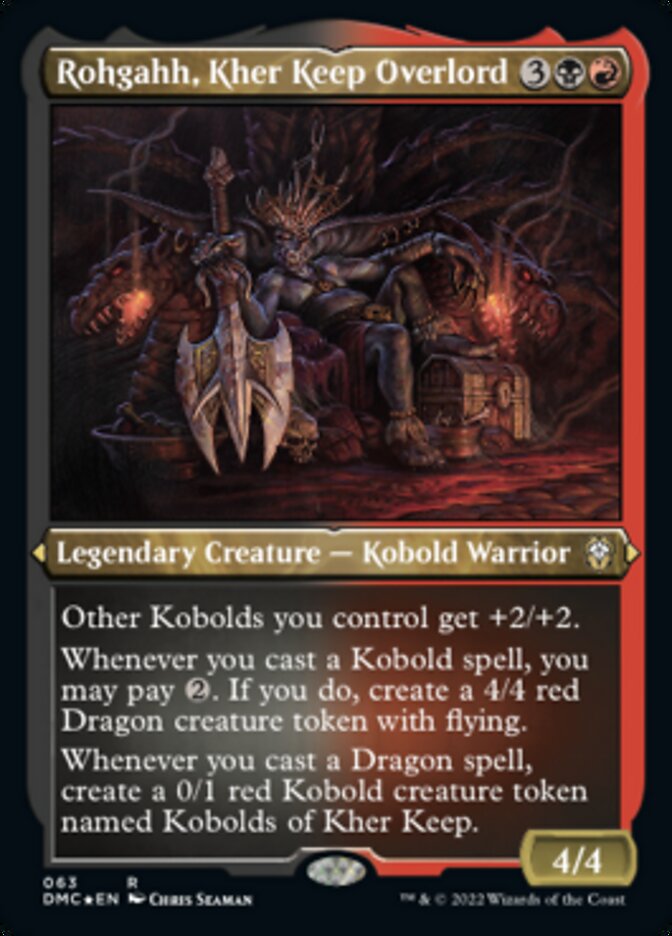 Rohgahh, Kher Keep Overlord (Foil Etched) [Dominaria United Commander] | Game Master's Emporium (The New GME)