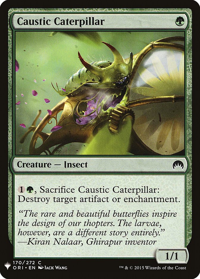 Caustic Caterpillar [Mystery Booster] | Game Master's Emporium (The New GME)