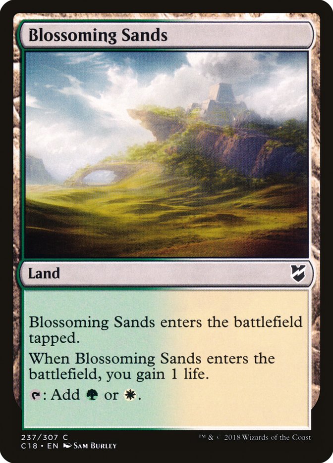 Blossoming Sands [Commander 2018] | Game Master's Emporium (The New GME)