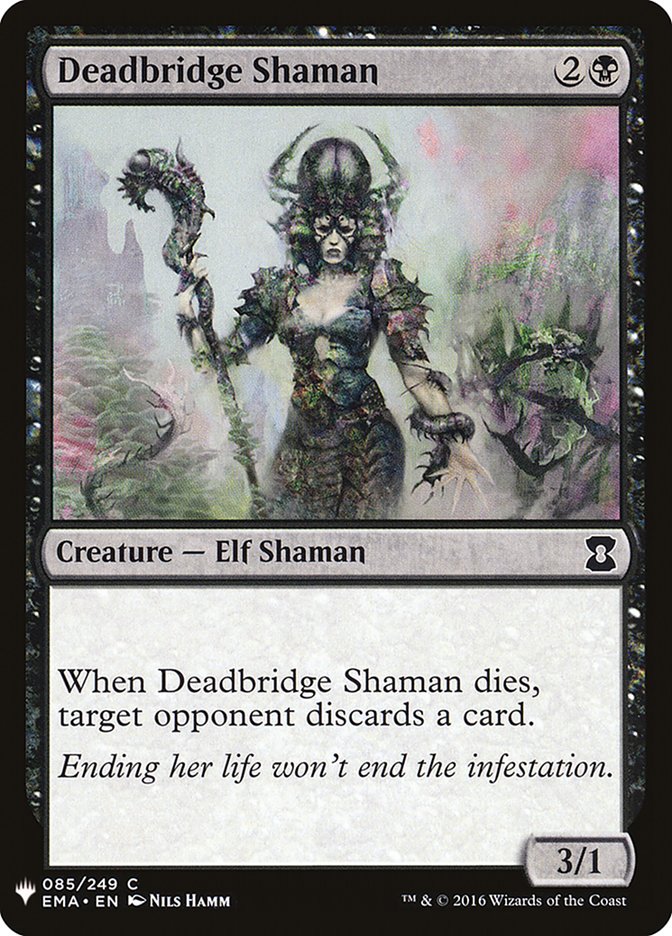 Deadbridge Shaman [Mystery Booster] | Game Master's Emporium (The New GME)