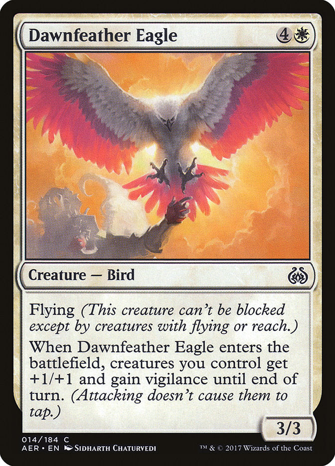 Dawnfeather Eagle (Intro Pack) [Aether Revolt Promos] | Game Master's Emporium (The New GME)