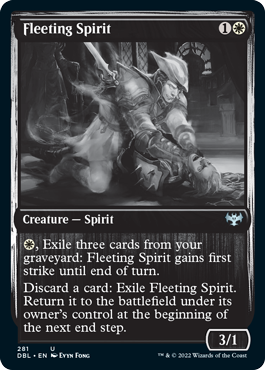 Fleeting Spirit [Innistrad: Double Feature] | Game Master's Emporium (The New GME)