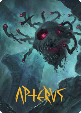 Ghastly Death Tyrant Art Card (Gold-Stamped Signature) [Commander Legends: Battle for Baldur's Gate Art Series] | Game Master's Emporium (The New GME)