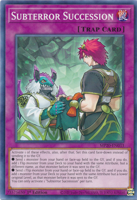 Subterror Succession [MP20-EN033] Common | Game Master's Emporium (The New GME)