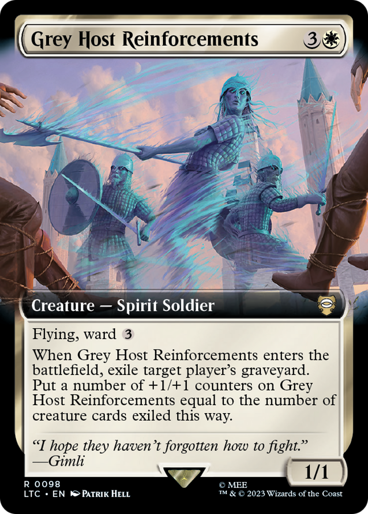 Grey Host Reinforcements (Extended Art) [The Lord of the Rings: Tales of Middle-Earth Commander] | Game Master's Emporium (The New GME)