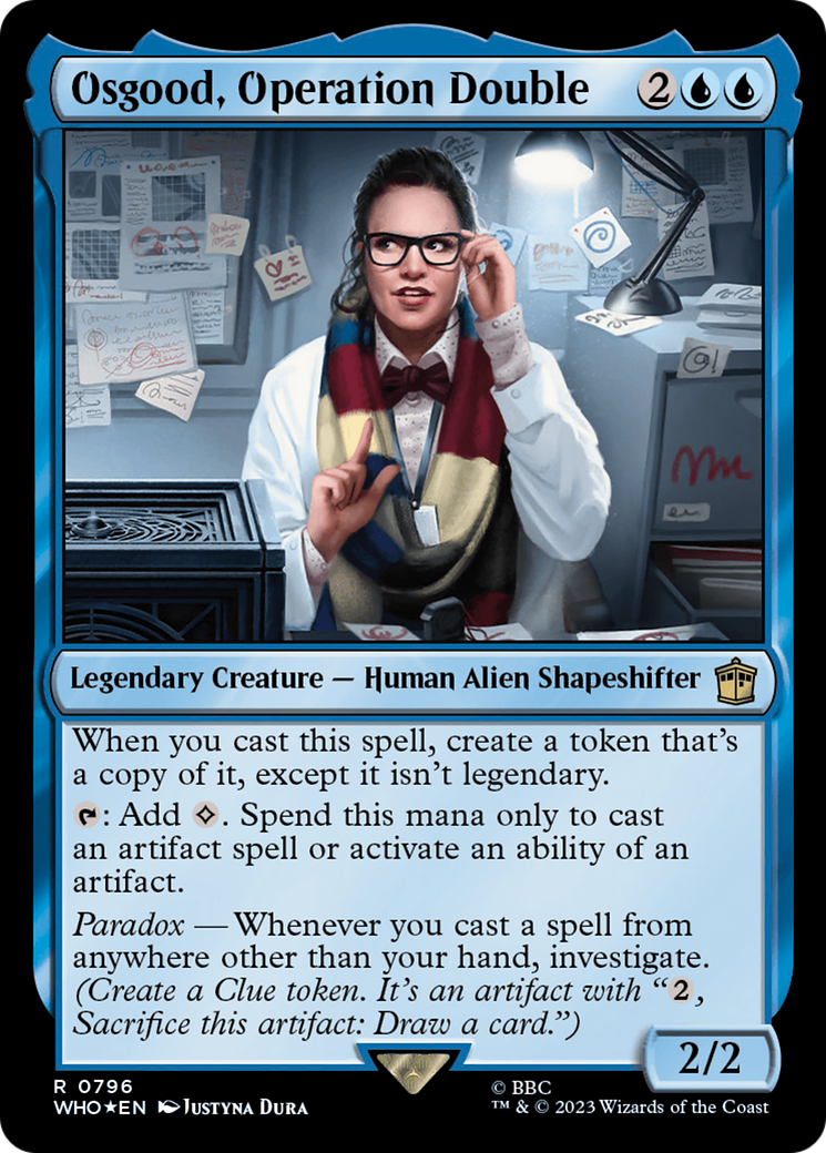 Osgood, Operation Double (Surge Foil) [Doctor Who] | Game Master's Emporium (The New GME)