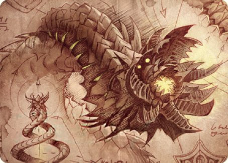 Wurmcoil Engine Art Card [The Brothers' War Art Series] | Game Master's Emporium (The New GME)