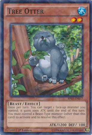 Tree Otter [BP03-EN062] Shatterfoil Rare | Game Master's Emporium (The New GME)