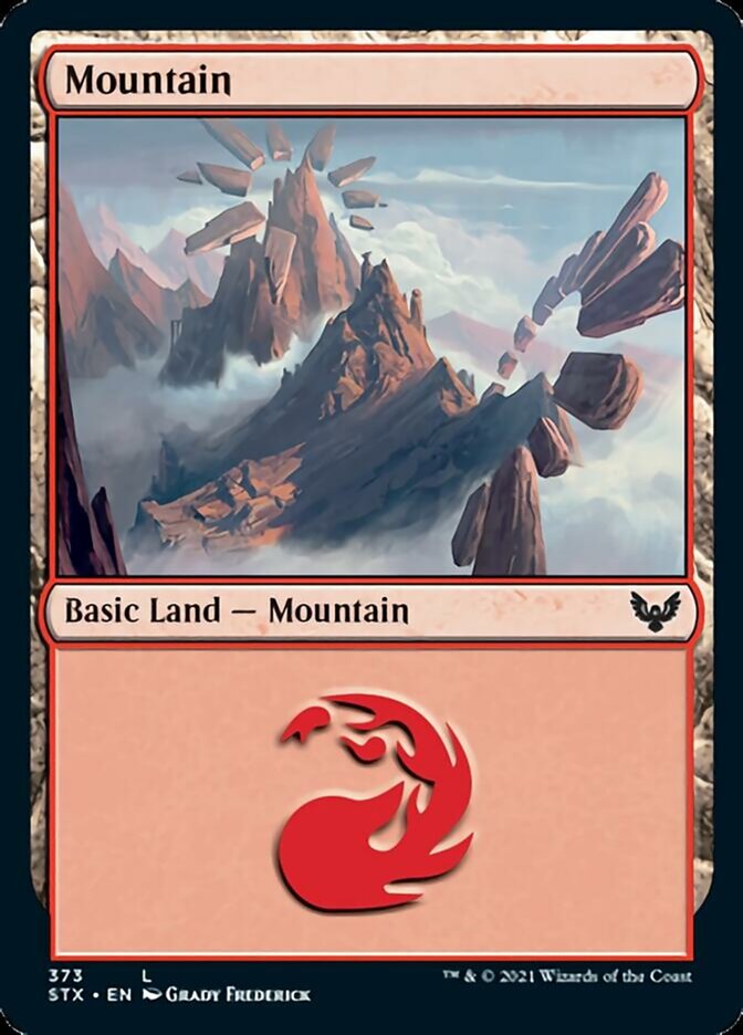 Mountain (373) [Strixhaven: School of Mages] | Game Master's Emporium (The New GME)