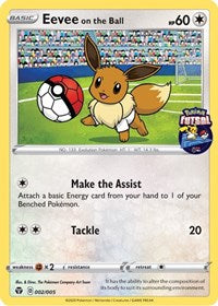 Eevee on the Ball (002/005) [Miscellaneous Cards] | Game Master's Emporium (The New GME)