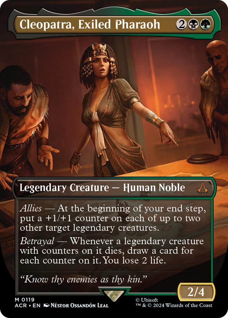 Cleopatra, Exiled Pharaoh (Borderless) [Assassin's Creed] | Game Master's Emporium (The New GME)