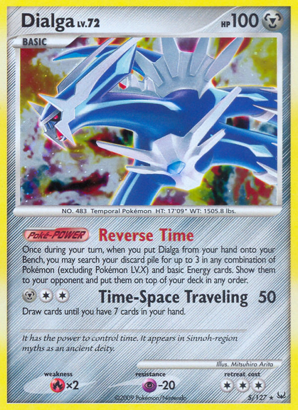 Dialga (5/127) [Platinum: Base Set] | Game Master's Emporium (The New GME)