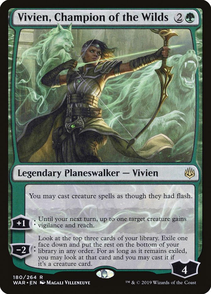 Vivien, Champion of the Wilds [War of the Spark] | Game Master's Emporium (The New GME)