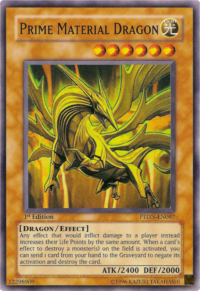 Prime Material Dragon [PTDN-EN087] Super Rare | Game Master's Emporium (The New GME)