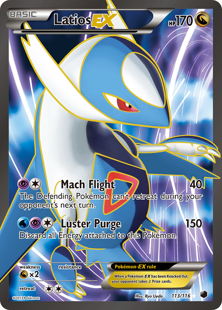 Latios EX (113/116) [Black & White: Plasma Freeze] | Game Master's Emporium (The New GME)