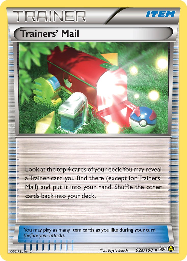 Trainers Mail (92a/108) [Alternate Art Promos] | Game Master's Emporium (The New GME)