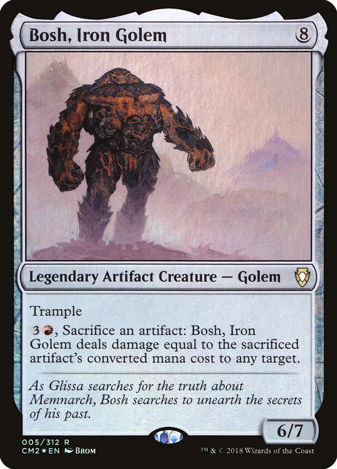 Bosh, Iron Golem [Commander Anthology Volume II] | Game Master's Emporium (The New GME)